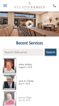 Mobile Screenshot of nelsonmortuary.com
